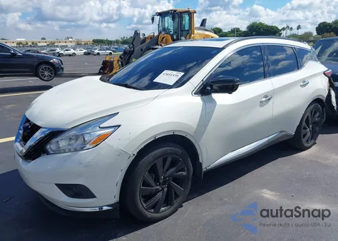2017 Nissan Murano Platinum from USA, damaged, VIN 5N1AZ2MG4HN173351